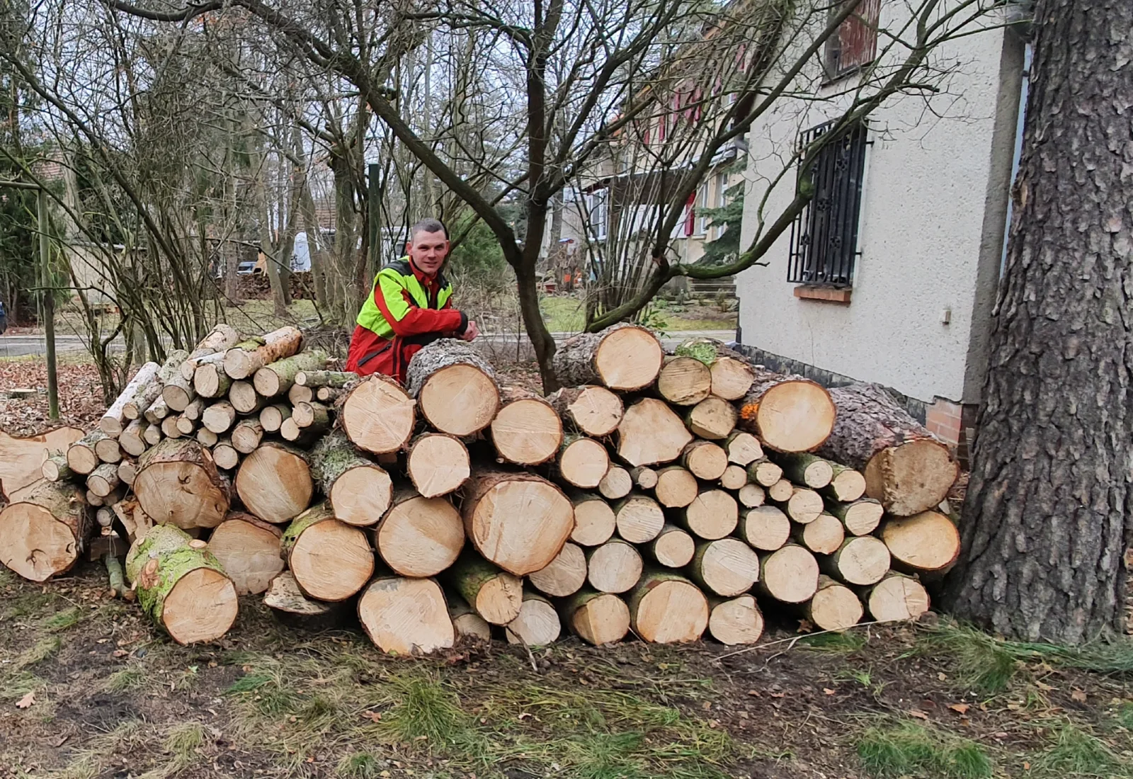 Aufstapeln für den Kunden